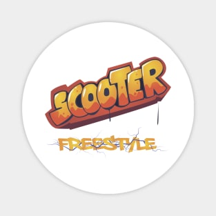 Scooter freestyle tag Magnet